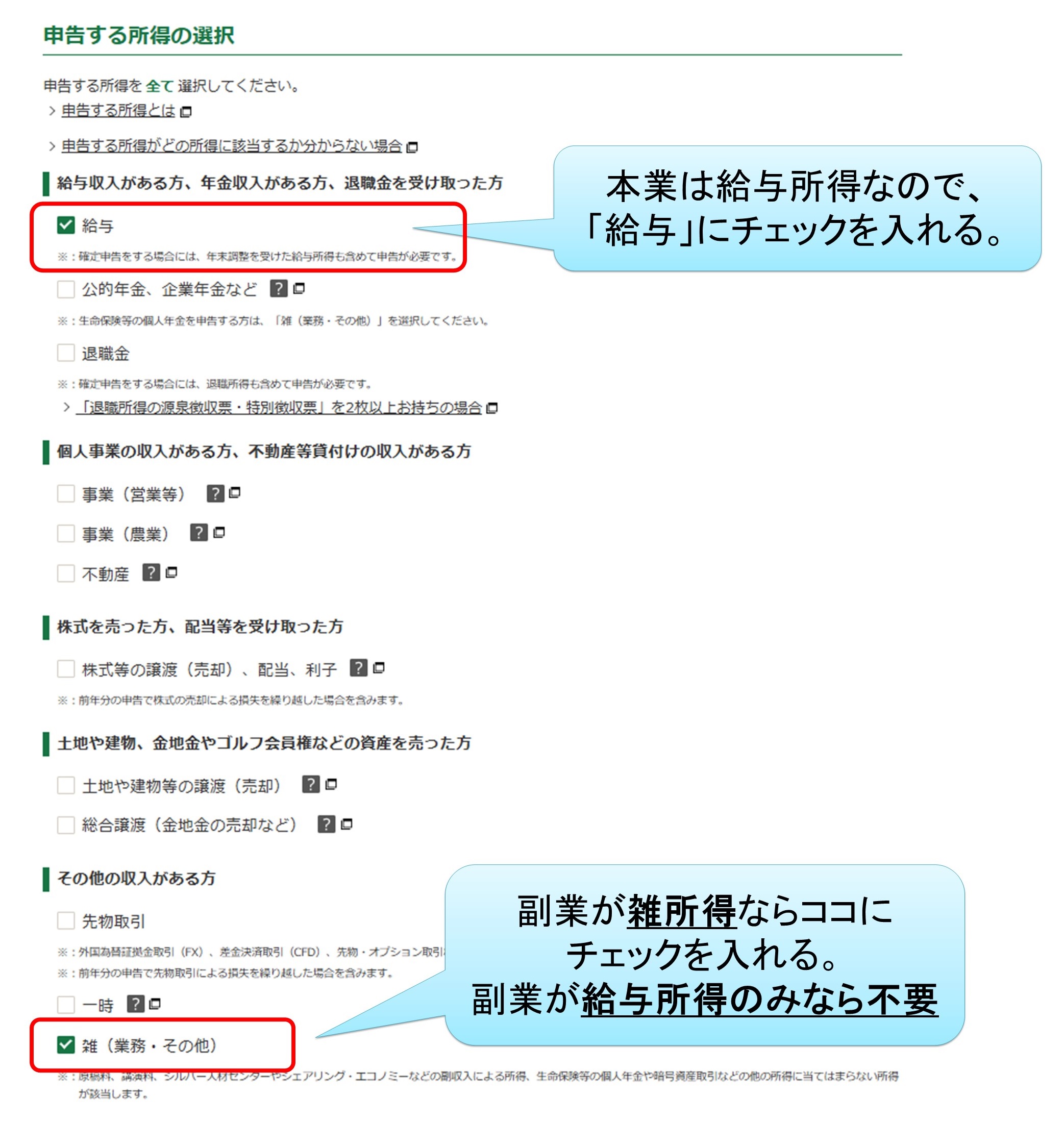 図解】副業の確定申告とバレない方法｜給与所得と雑所得の場合 - メディカルタックス